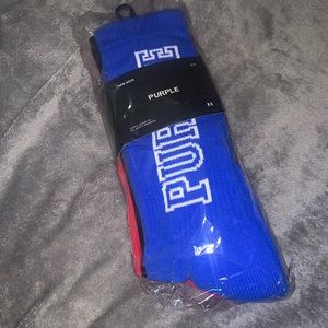 Purple Brand Socks Brand New